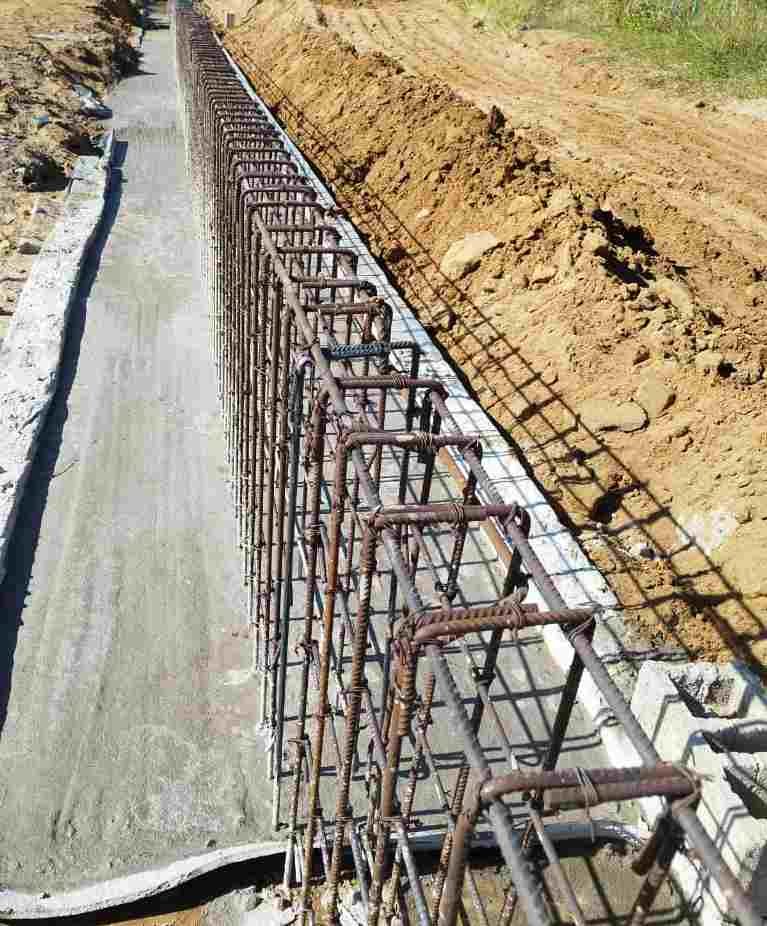 Muro de vedação — Projecto MOVE